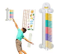 Générique Strumento di misurazione del Salto Verticale per - Altezza Regolabile | Gioco educativo di Fitness Indoor ed Esterno | Coordinamento e Sollevamento a casa