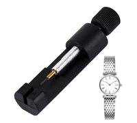 Générique Strumento di rimozione maglie orologio - Kit di regolazione orologio | Strumenti | il solvente di collegamento | Kit di rimozione perno collegamento catena orologio, Alluminio Tube