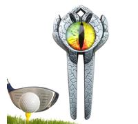 Générique Strumento Divot,Accessorio compatto in 3D,Strumento Divot con marcatore di palla - per principianti, uomini, donne, manutenzione del percorso, pratica, torneo