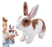 Générique Stuffed Bunny, Soft Plush Rabbit, Adorable Animal Cuddle Toy
