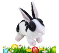 Générique Stuffed Bunny, Soft Plush Rabbit, Adorable Animal Cuddle Toy