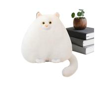 Générique Stuffed Cat Plush - Soft Cute Soothing Home Decor Realistic Kitten Plush Toy for Children Kids Boys Girls Teens Adults Family Friends Gift Display