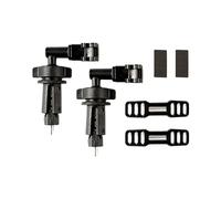 Générique Supporto Della Lampada Della Bicicletta | Attacco Della Lampada A Rotazione 360 Gradi - Morsetto per Torcia,per Escursionismo Bici Strada Montagna Ciclismo Scooter Viaggi