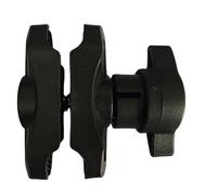 Générique Supporto di fissaggio per manubrio di moto, supporto per specchietto retrovisore per bicicletta, rotazione a 360 gradi, per fissaggio di fotocamera sportiva e smartphone