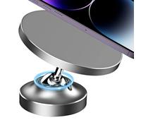 Générique Supporto magnetico per telefono auto, antiscivolo, 360°, multifunzione, supporto magnetico per telefono da palestra, per camion berline, ufficio, auto, golf, viaggi, casa, donne