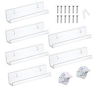 Générique Supporto per album - Mensola galleggiante senza pergabbia - Scaffale per dischi con espositore, per il salotto moderno, la camera da , l'appartamento, gli amanti della musica, i