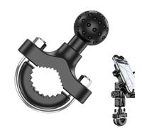 Générique Supporto per attacco a testa di fissaggio per specchietto retrovisore con sferico, per moto, antiscivolo, impermeabili, per fotocamere d'azione, bici e sport all'aria aperta