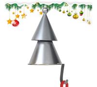 Générique Supporto per calzini di Natale a forma di abete, gancio da tavolo a forma di albero di Natale 3D, gancio a calze, per il cappotto del camino, il controsoffitto, l'ingresso e il soggiorno