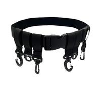 Générique Supporto per canna da pesca | Cinture da pesca Wader Belt Antiruggine Multifunzionale Regolabile - da pesca, Cintura per bambini portatile per guanti universali, Pinze per