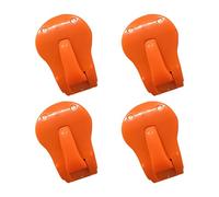 Générique Supporto per canna da pesca per barche - Clip porta canna in ABS resistente | Organizzatore leggero e portatile mare in riva al fiume, sulla spiaggia o sul ghiaccio | Accessorio pratico e