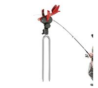 Générique Supporto per canna da pesca per il pavimento, angolo regolabile rinforzato, supporto per canna da pesca, ideale per esperti, principianti, appassionati, padri, mariti, fiumi, laghi e stagni