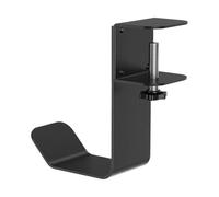 Générique Supporto per casco | Supporto per casco in metallo | Salvataggio di spazio sotto scrivania per casa, ufficio, studio, classe, gioco, adolescenti donne uomini