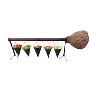 Générique Supporto per ciotola da servizio , secchio per caramelle, decorazione per feste di Halloween, espositore per dolci e decorazioni festive per casa e giardino