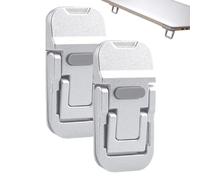 Générique Supporto per computer portatile - Regolabile | Supporto pieghevole in zinco per computer portatile, tavolo da computer, ufficio, casa, studio, scuola, college, viaggio, postazione di lavoro