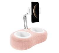 Générique Supporto per cuscino per telefono sul ginocchio, supporto per telefono cellulare per scrivania, antiscivolo, girevole per telefono e tablet, per la toeletta, il divano, il divano e il