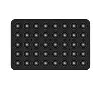 Générique Supporto per custodia per telefono a ventosa, maniglia di aspirazione del telefono in silicone | Impugnatura adesiva per portatile,Supporto per custodia portatile a aspirazione 40