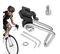 Générique Supporto per luce per da bicicletta - Supporto per lampada da bicicletta, supporto | accessorio per bicicletta multifunzionale morsetto di supporto per faro per sentieri di montagna