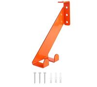 Générique Supporto per motosega da parete in acciaio inossidabile | Supporto per motosega da garage, capacità 82 kg, organizzatore di stoccaggio robusto per officina, garage, capanni, giardino