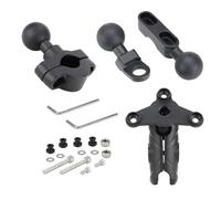Générique Supporto per - Supporto antifurto | Kit di fissaggio specchietto retrovisore moto, per uso esterno, viaggi quotidiani, strada viaggio, guida, autostrada, motociclisti, uomini,