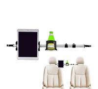 Générique Supporto per tablet per auto | telescopico con gancio - lungo porta telefono a benna per auto - per la maggior parte degli smartphone, adulti, SUV, camper