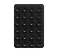 Générique Supporto per telefono a - Soluzione a mani libere per Selfie, rete di 24 tazze quadrate - Adesivo double face, griglia con regolazione universale, composito di silicone ad alto