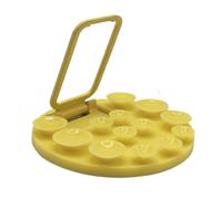 Générique Supporto per telefono a ventosa | Maniglia in silicone per mobile accessorio per selfie,Supporto riutilizzabile antiscivolo per cruscotto scrivania console centrale