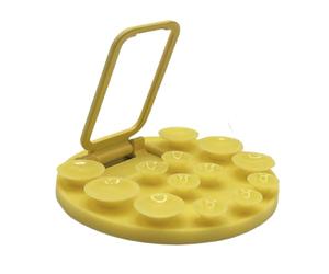 Générique Supporto per telefono a ventosa | Maniglia in silicone per mobile accessorio per selfie,Supporto riutilizzabile antiscivolo per cruscotto scrivania console centrale
