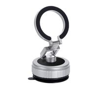 Générique Supporto per telefono a vuoto - Supporto per telefono auto a base pieghevole stabile - Base stabile girevole a 360 gradi, supporto per telefono cellulare per cruscotto e specchio