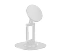 Générique Supporto per telefono cellulare, supporto magnetico, 4,25 x 3,78 in metallo pieghevole Bracket, regolabile Height Design, 360 ° Rotating Mount for smartphone, tablet, Home, Travel Use