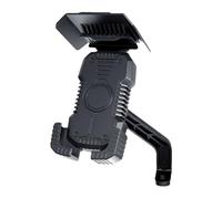 Générique Supporto per telefono da moto - Montante Mobile ABS ABS a 360 ° | 2 pollici con visiera solare - supporto per telefono moto | Portabiciclette impermeabile | Supporto per bici elettrica