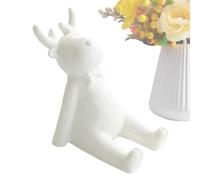 Générique Supporto per telefono da scrivania, supporto mobile a forma di porco, 11,2 x 8 x 10,9 cm, supporto elettronico da tavolo, statuetta animale carina per casa, biblioteca, dormitorio, caffè