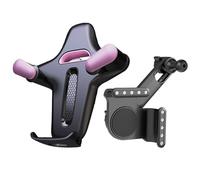 Générique Supporto per telefono per auto - Supporto girevole a 360 gradi - Fissaggio schermo per console centrale di auto - per veicoli berlina Pick up SUV Scooter cruscotto Viaggi