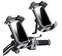 Générique Supporto per telefono per bicicletta,Supporto per telefono per,Supporto per manubrio da moto, rotazione a 360° | Morsetto portatile per tapis roulant interno, bicicletta, Scoo