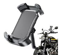Générique Supporto per telefono per moto e bicicletta,Supporto per telefono per,Supporto per manubrio da moto, rotazione a 360° | Morsetto portatile per tapis roulant interno, bicicletta, Scoo