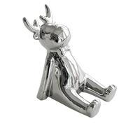 Générique Supporto per telefono,Supporto per telefono a forma di cervo per ufficio | Supporto stabile in ceramica per dispositivi elettronici in camera, casa, biblioteca, aula