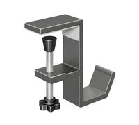 Générique Supporto per trave da scrivania - Supporto per corona di Natale in alluminio | Supporto per scrivania e gancio per borsa con design robusto per dormitorio, festa in affitto, hotel