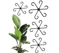 Générique Supporto per tronco - di raccolta per steli di fiori, 4 clip per il supporto, clip per piante rampicanti, per alzare e creare