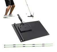 Générique Swing Plane Trainer, 180 gradi regolabile portatile professionale, Swing Plane Golf Training Aid, Men Women Golfer Aiming Putting Correcting, Indoor Outdoor