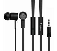 Générique SWISSTEN YS-D2 - Cuffie con microfono, senza controllo del volume, colore: nero, 2.0, tip jack 3,5 mm