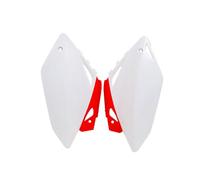 Générique Tabella Laterale PORTANUMERO Honda Replica Bianco-Rosso