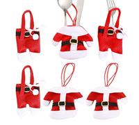 Générique Tableware Christmas Pouch - Holiday Cutlery Bag, Festive Dining Decoration | Perfect for Dining Table Restaurant Hotel Banchetti Party Holiday Festivals Spoon Knives Fork Dinner Setup