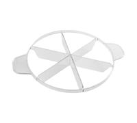 Générique Taglierina per torte per uguali - Taglierina da 6 e 8 | Utensile da servizio ideale per pasticceria fatta in casa, matrimoni, ricevimenti, ristoranti, pic-nic e dessert fondente