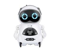 Générique Talking Robot, Small Robot Musical, 3.35x2.56in Learning Educational Toys, Interactive Dialogue Feature, Singing Dancing Function for Kids' Playtime, , Learning Fun