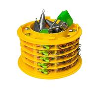 Générique Tandem Fishing Hooks - Fishiing Hooks with Organizer | Anti-Taangle Tandem Fishings Hook | Fisshing Leader Holder | Carp Fishing Hair Rigs Kit | Fishing Tackle Storage Box Organizer