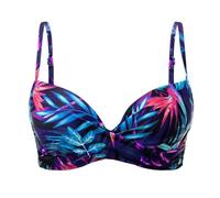 Générique Tankini - Costume da bagno separato da donna, modello stampato, alla moda, comodo da spiaggia, piscina, Viola scuro, XXL