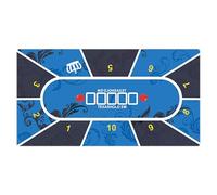 Générique Tappetino da poker Holdem,Tappeto Texas Holdem - Gioco in portatile con layout del Poker,Texas Poker Pad per sale giochi da tavolo, riunioni tra amici e intrattenimento a