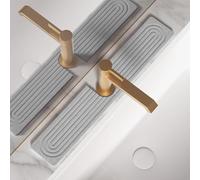 Générique Tappetino per rubinetto per lavello da cucina, a forma di U diatomite ad asciugatura rapida, protezione per lavandino super assorbente, paraspruzzi senza slittamento per cucina, bagno