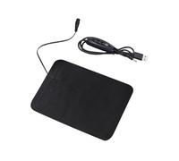 Générique Tappetino riscaldante per | Cuscino riscaldante in pelle PVC per tappetino riscaldante impermeabile per interni 8,5 W - riscaldamento uniforme 45 ℃-50 ℃, lavabile, 3 impostazioni di