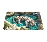 Générique Tappeto con illusione ottica 3D, zerbino che fa paura antiscivolo ed estetico, tappeto 3D con illusione ottica, per portico, ingresso, bagno, cucina, interni e decorazioni