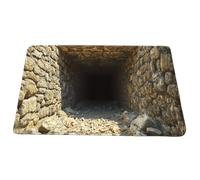 Générique Tappeto per pavimento 3D Illusione di Ottica, tappetino antiscivolo Abisso Infinito, zerbino per ingresso, adatto per interni ed esterni, soggiorno, camera da, bagno,